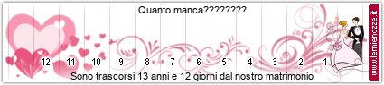 Ticker matrimonio