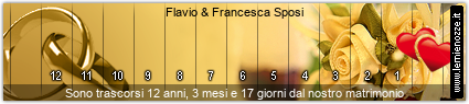 Ticker matrimonio