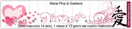 Ticker matrimonio