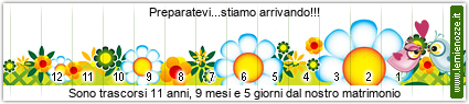 Ticker matrimonio
