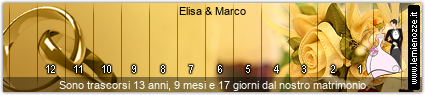 Ticker matrimonio