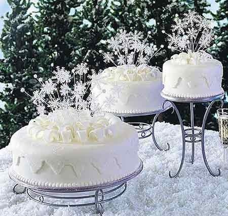 Best Christmas Wedding Cake Decorations