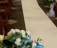 Miraglia Fiori - Addobbo lungo navata