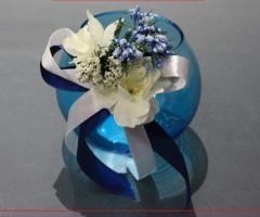 Happiness candles - Candela decorata interamente a mano e realizzata su ordinazione