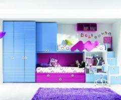 Camera per bambini con soppalco per la casa degli sposi