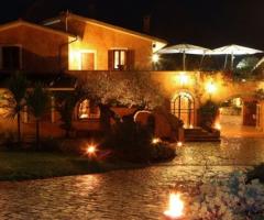 Allestimento serale per il matrimonio