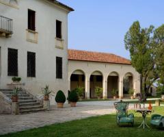 Ingresso a Villa Traverso Pedrina a Vicenza
