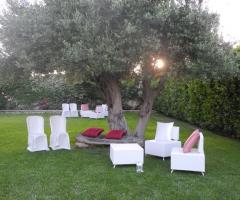 Allestimento in giardino