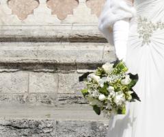 Dettaglio bouquet sposa