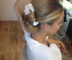 Acconciatura sposa raccolta