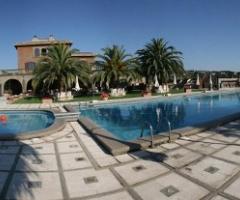 La piscina della villa