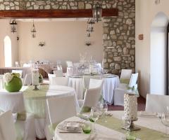 allestimento sala interna