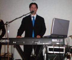 Gruppo Taeda Band per matrimoni - Roberto alla tastiera