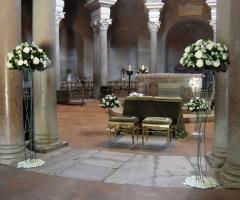 Allestimento per la cerimonia di nozze