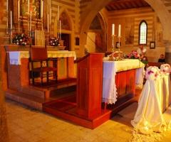 Addobbi floreali per la cerimonia di nozze