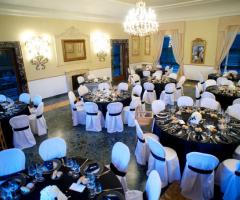 Mise en place black & white per il matrimonio