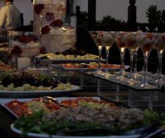 Antipasti allestiti da Alfonso Muzzi Ricevimenti e Food Design