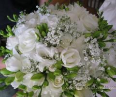 Bouquet in bianco