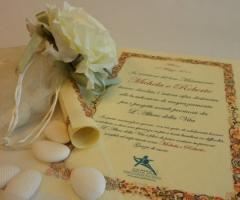 Bomboniera di matrimonio - Fiori d'arancio