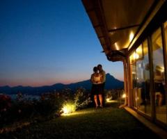 La location di matrimonio di sera