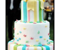 Hotel Terranobile - Torta nuziale colorata