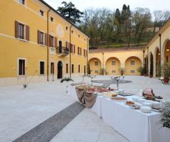 Vista esterna della location di nozze