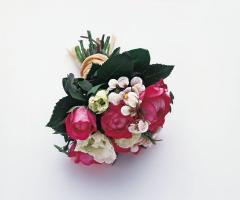 Bouquet sposa in fucsia