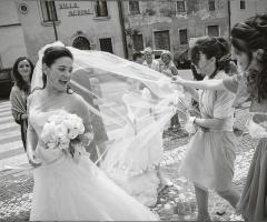 Foto in stile reportage per il matrimonio