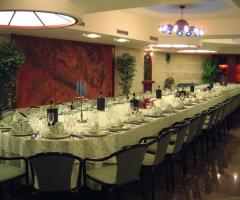 Mise en place per ricevimento all'Addaura Hotel Residence Congressi