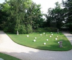 allestimento luminoso in giardino
villa gioiagrande