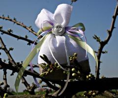 Il sogno di Noemi - Lino bicolore con gesso profumato