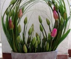 Composizione floreale per il matrimonio