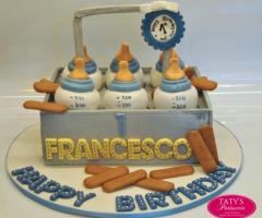 Torta per il compleanno Baby Milk
