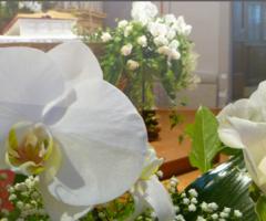 Addobbo floreale chiesa