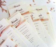 Menù singoli per posto