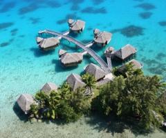 Atollo in Polinesia per la luna di miele