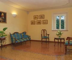 Villa Fabio - Particolari della sala di ingresso