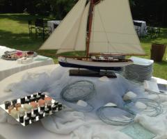 Buffet di sushi al matrimonio