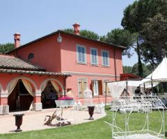 Villa per il matrimonio con giardino