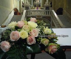 Addobbo floreale chiesa