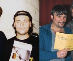 Jonni G in duplice versione con Gatto Panceri (noto cantante e paroliere italiano)