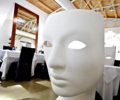 Mangiafuoco Ristorante - La sedia "Maschera di Nemo"