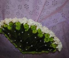 Ventaglio di fiori per la sposa