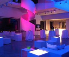 Sala interna per il ricevimento di matrimonio