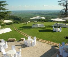 aperitivo presso la Tenuta Coffele