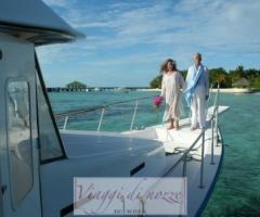 Viaggio di nozze sulla barca alle Maldive