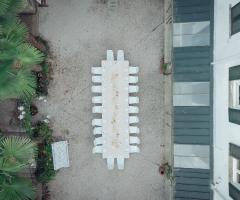 Villa Piceni - La Corte dall'alto