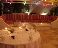 Masseria Torre Coccaro - Lounge dell'aia per il matrimonio