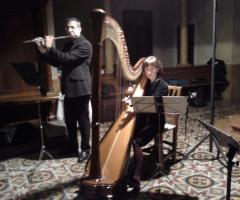 Duo arpa flauto