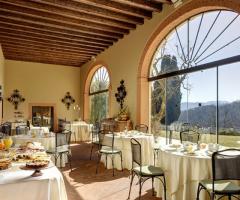 Hotel Villa Michelangelo - Sala Portico per il ricevimento di matrimonio